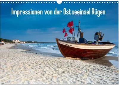 Produktbild von Impressionen von der Ostseeinsel Rügen (Wandkalender 2027 DIN A3 quer), CALVENDO Monatskalender