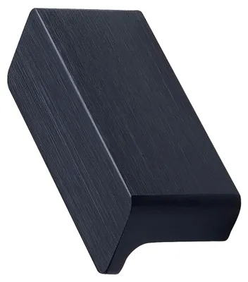 Produktbild von Griffleiste Elan 32mm - Möbelgriff zum Schrauben - Schrankgriff Breite 50mm, Aluminium schwarz matt