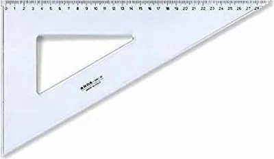 Image de ARDA 18126 règle Règle de bureau 250 mm Aluminium 1 pièce(s)