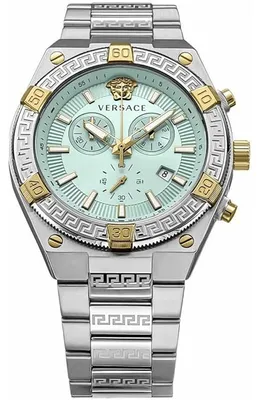 Produktbild von Versace Herren Uhr Armbanduhr Chronograph Sporty GRECA VESO01223 Edelstahl