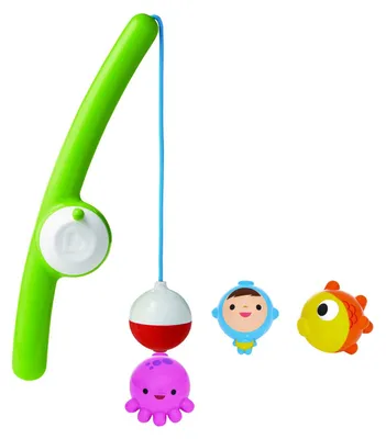 Immagine prodotto di Giocattolo da bagno Munchkin - Fishin - Set da pesca per la vasca da bagno con pesci - Magnetico