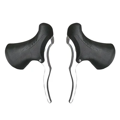 Produktbild von Leichte Aluminium Fahrradbremsgriff MTB Mountainbike Radfahren Bremshebel vorne und hinten Bremshebel Drop Lenker Set