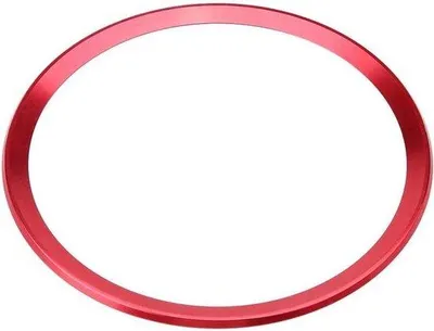 Produktbild von Aluminium Lenkrad Ring für Auto rot