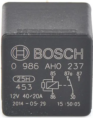 Produktbild von BOSCH Relais 0 986 AH0 237 für VW für TRANSPORTER III Bus für OPEL für INSIGNIA