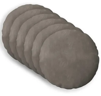 Immagine prodotto di vidaXL Cuscini con federe HEERLEN, confezione da 6, color grigio chiaro, in velluto