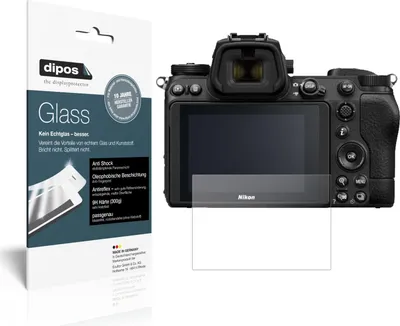 Obrázok produktu pre 2x ochranná fólia pre Nikon Z7 II matná - anti-shock 9H fólia dipos Glass plastové sklo