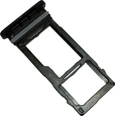 Produktbild von Simkartenhalter und micro-SD Card Fach für Samsung Galaxy Tab Active 3 (SM-T575), Original Ersatzteil, Schwarz