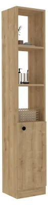 Produktbild von Leuca - Hochschrank, 30x30x170h cm Eiche Braun, 3 Regale