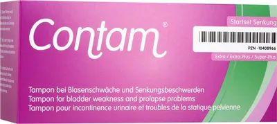 Zdjęcie produktu dla Contam Zestaw startowy tamponów dopochwowych ext./ext.pl./sup.pl. 3 szt