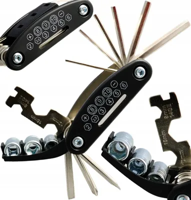 Immagine prodotto di SC MULTITOOL UTENSILI DI INGRESSO Set di chiavi 16 in 1