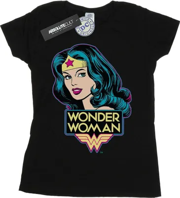 Produktbild von DC Comics - T-Shirt für Damen BI17065 (XL) (Schwarz)