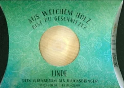 Produktbild von Handschmeichler Linde 45mm mit Baumhoroskop
