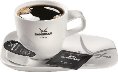 Produktbild von KAFFEE-TASSE mit Untertasse von Sansibar, 0,2l