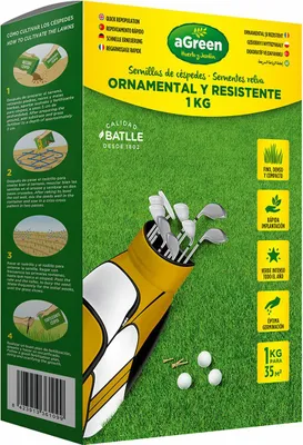 Obrázek produktu pro Okrasné trávy a odolné trávy 1kg agreen
