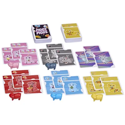 Produktbild von Hasbro Gaming Piggy Piggy Kartenspiel Familie