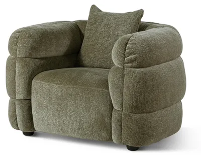 Produktbild von MASSIVMOEBEL24 Sessel 119x94x76 grün WILMA