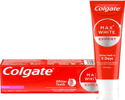 Produktbild von Colgate Max White Expert Cool Breeze Zahnpasta Original 75 ml