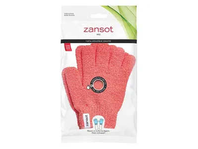 Productafbeelding van Zansot Exfoliatiehandschoen, oranje