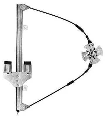 Produktbild von VALEO 851574 Manuell Fensterheber Vorne Links für VW Fox Schrägheck (5Z1, 5Z3, 5Z4)