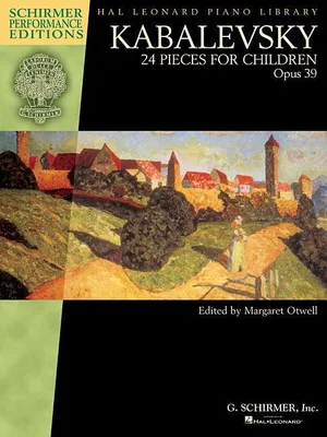 Obrázok produktu pre Kabalevsky 24 Pieces for Children, Opus 39 Piano Sheet Music for Late-Elementary and Early-Intermediate Players G. Schirmer Music Book for Students and Teachers