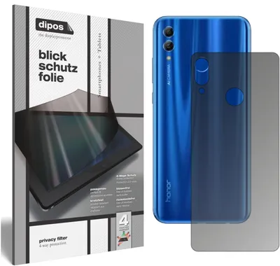 Produktbild von Honor 10 Lite Rückseite Blickschutzfolie matt Schutzfolie Folie Display Schutz