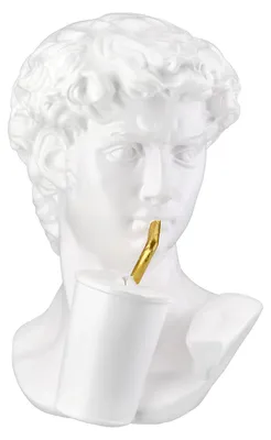 Obrázok produktu pre Gilde Socha, busta, „David“, poly, biela, balenie po 2 ks, dĺžka 13 cm, šírka 12 cm, výška 19 cm 58991 4063387589915