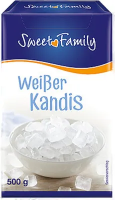 Immagine prodotto di SweetFamily zucchero di rocca bianco cristallino dolcezza 500g