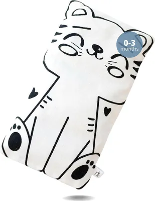 Produktbild von Wärmekissen für Babys, Kirschenkernfüllung, 19 x 10 cm, 180 g, für Neugeborene