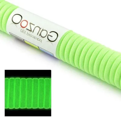 Obrázek produktu pro Univerzální survivalové lano, odolné proti oděru, 31 m, zelené, nosnost 250 kg