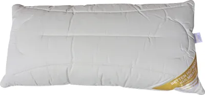 Produktbild von Merino Zirbenholz Kopfkissen 40x80 cm Zirbenkissen Wohlfühlkissen mit Zirbenduft