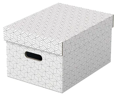 Image de Esselte 628282 3 Esselte Home Aufbewahrungsboxen 17,5 l weiß 26,5 x 36,5 x 20,5 cm
