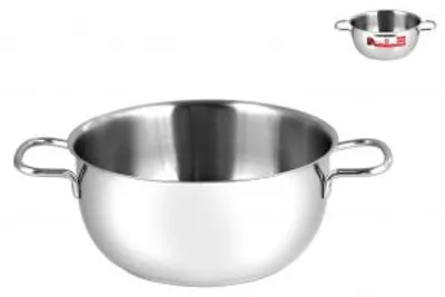 Immagine prodotto di HOMe Casseruola Inox 2 Manici Cm14
