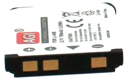 Produktbild von Akku für Minox DC 1222 Li-Ion 3,7 Volt 650 mAh schwarz.