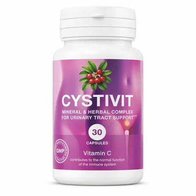 Immagine prodotto di Cystivit – Per la salute delle vie urinarie delle donne e l'equilibrio quotidiano – 30 capsule
