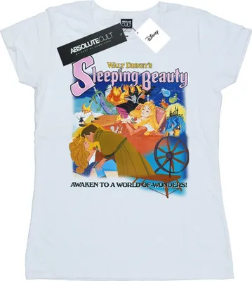 Produktbild von Disney - "Sleeping Beauty" T-Shirt für Damen BI16298 (L) (Weiß)