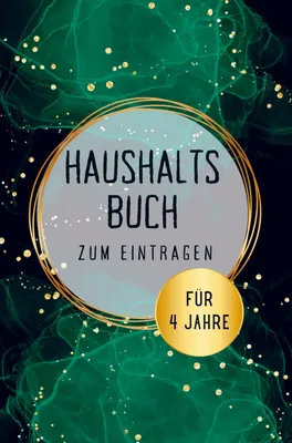 Produktbild von Haushaltsbuch für 4 Jahre