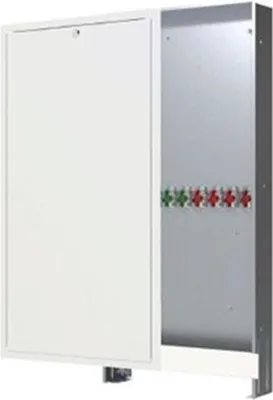 Produktbild von Danfoss Sichtteil zu Unterputzkasten 145H4904, Pulverbeschichtet, RAL9016, 1 Stk.