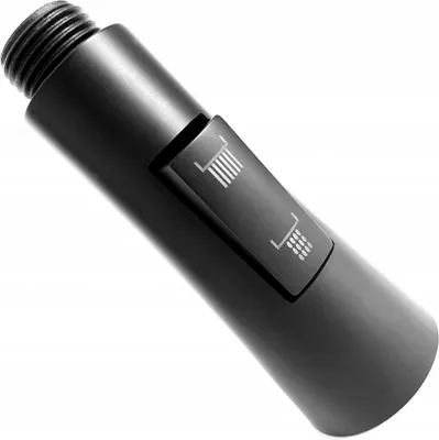Obrázek produktu pro Perlátor Kuchyňský Černý Univerzální Dvoufunkční Perlátor Na Kohoutek