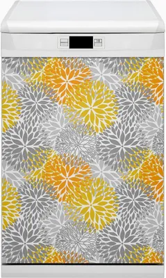 Produktbild von Abwaschbar 45x80 cm Geschirrspüle Magnetmatte Küche Dekorative  - Chrysanthemen
