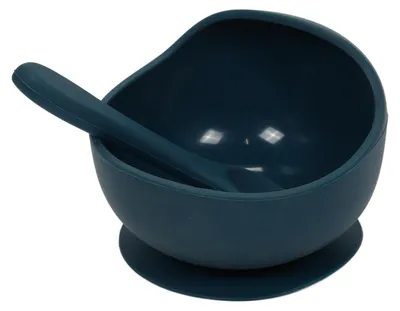 Image de Bol avec ventouse, Ø 12 cm, bleu
