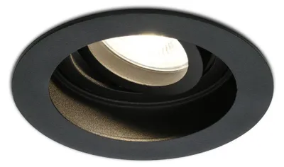 Produktbild von hoftronic LED Einbaustrahler GU10 4W 345lm 2700K Schwarz schwenkbar IP20