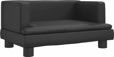 Obrázek produktu pro vidaXL Pelíšek pro psy černý 60x40x30 cm umělá kůže