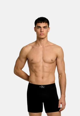 Image de Calvin Klein boxer lot de 3 graphic monogram Coton stretch boxer briefs black hommes