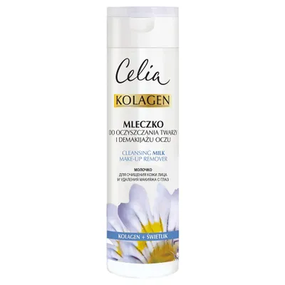 Immagine prodotto di Celia Latte al collagene per la pulizia del viso e la rimozione del trucco dagli occhi con eufrasia, 200 ml