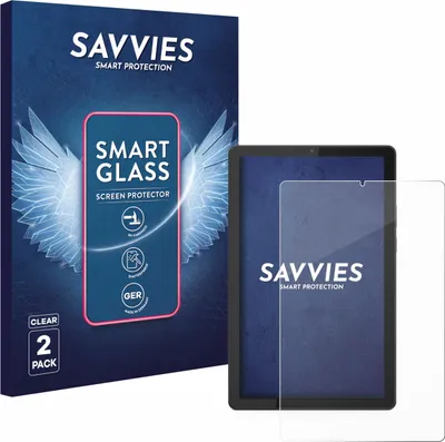 Produktbild von 2x Savvies Schutzglas Folie für Lenovo Tab M9 9H Panzer Schutzfolie Glas Displayschutz klar transparent