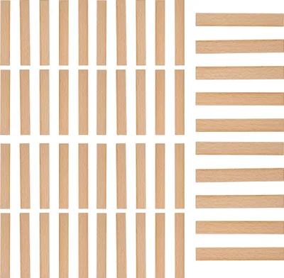 Immagine prodotto di Stoppini in legno per candele, 100 x 15 x 1 mm, 50 pezzi