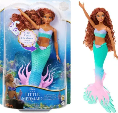Produktbild von Disney Kleine Meerjungfrau. Ariel Puppe HMX22