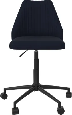 Produktbild von Bürostuhl in Leinen Blau