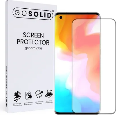 Produktbild von GO SOLID! Displayschutzfolie für Oppo Reno 5 Pro gehärtetes Glas