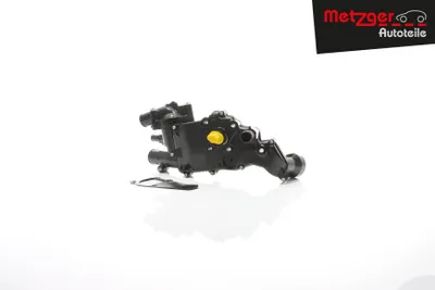 Produktbild von METZGER Thermostatgehäuse 4010284 passend für PEUGEOT 406 (8B) Kunststoff